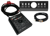 Spod 07-08 Jeep Wrangler JK SourceLT w/ Opening LED Switch Panel (2 1/16 Inch)