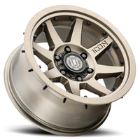 ICON Rebound Pro 17x8.5 / 5x5.5 / 0mm / 4.75in BS Bronze Wheel