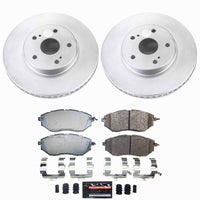 Power Stop 2015 Subaru Legacy Front Z23 Coated Brake Kit