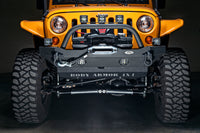 Body Armor 4x4 07-18 Jeep Wrangler JK Front Bumper Mid Stubby