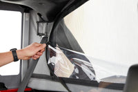 Bestop 18-26 Jeep Wrangler JL 2-Door Halftop Soft Top (Premium Black Twill)