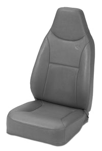 Bestop 76-86 Jeep Cj7 Front Trailmax II Standard Seat (All Vinyl Charcoal/Gray)