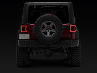 Raxiom 07-18 Jeep Wrangler JK LED Tail Lights- Red Housing- Smoked Lens