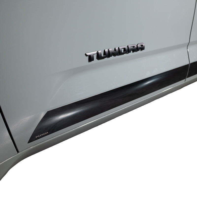Putco 22-24 Toyota Tundra CrewMax (4.5in Tall 5 Pcs) Black Platinum Rocker Panels