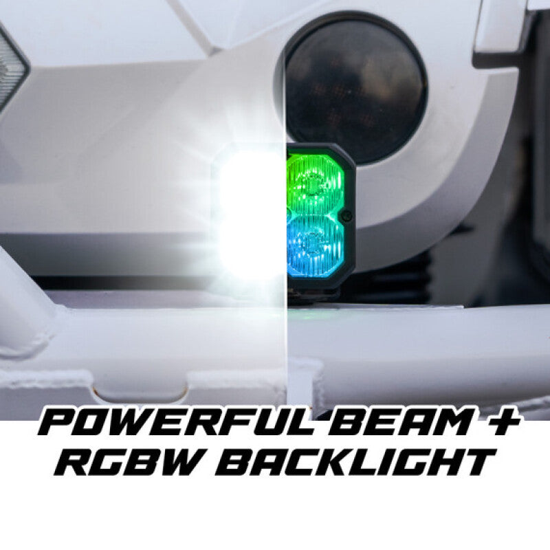 XKGlow XKmax RGBW Addressable Cube Light - Flood Beam