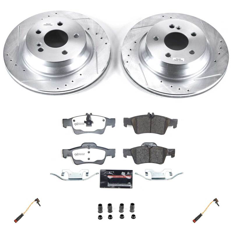 Power Stop 06-09 Mercedes-Benz E350 Rear Z26 Truck & Tow Brake Kit