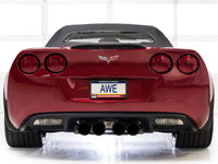 AWE Tuning 09-13 Chevrolet Corvette 6.2L Track Edition Axle-Back Exhaust w/ Diamond Black Tips
