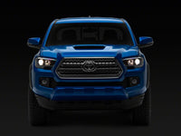 Raxiom 16-23 Toyota Tacoma Axial Series OE Replacement Headlights- Black Housing- Clear Lens