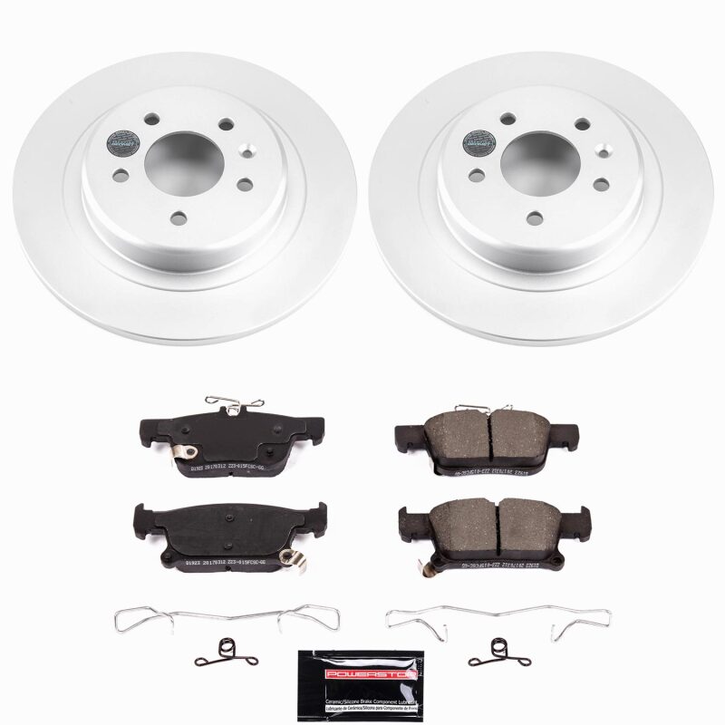Power Stop 16-18 Buick Envision Rear Z23 Coated Brake Kit