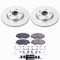 Power Stop 2013 Acura ILX Front Z23 Coated Brake Kit