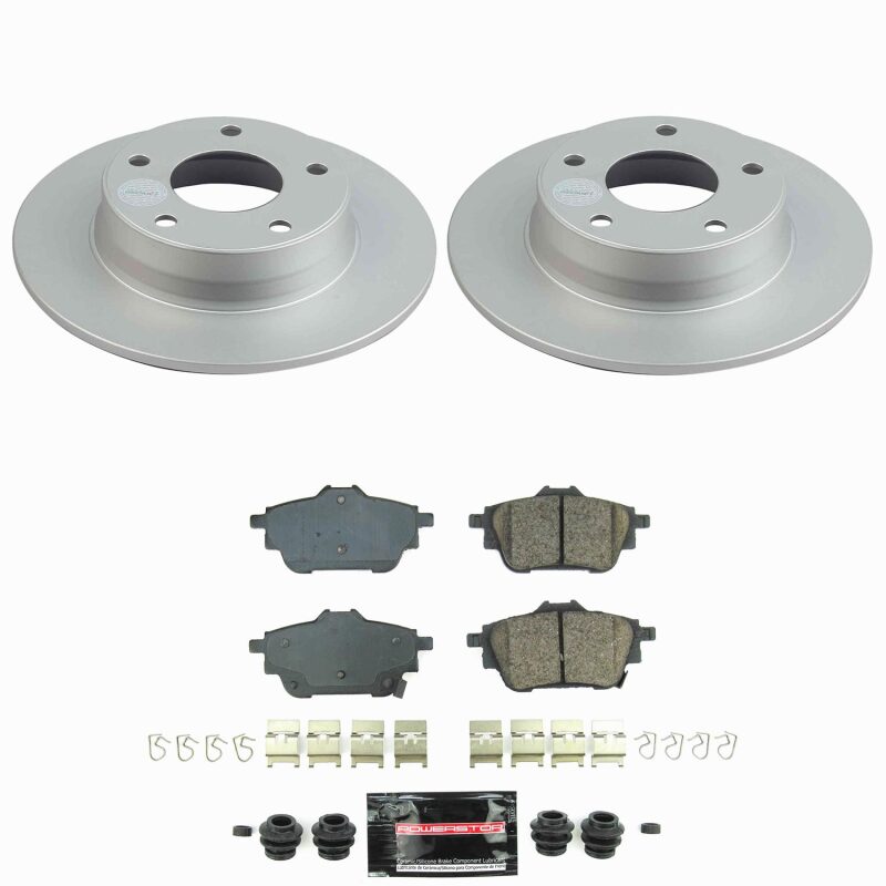 Power Stop 20-25 Nissan Sentra Rear Z23 Coated Brake Kit