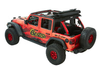 Bestop 18-26 Jeep Wrangler JL 4-Door Trektop Ultra (Premium Black Twill)