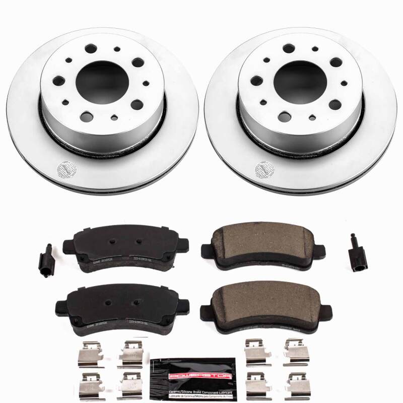 Power Stop 15-21 Ram ProMaster 1500 Rear Z23 Coated Brake Kit