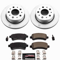 Power Stop 15-21 Ram ProMaster 1500 Rear Z23 Coated Brake Kit
