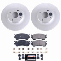 Power Stop 01-03 Mazda Protege Front Z23 Coated Brake Kit