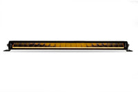 DV8 Offroad 20in Halo Elite Single Row Light Bar with Accent Light - White/Amber