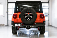 AWE Tuning 2018+ Jeep Wrangler JL/JLU Tread Edition Axle-Back Dual Exhaust - Chrome Silver Tips