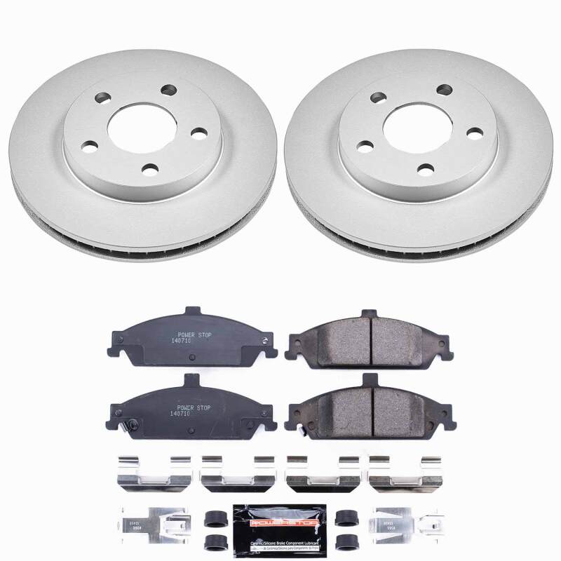 Power Stop 04-05 Chevrolet Classic Front Z23 Coated Brake Kit