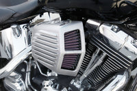 K&N Street Metal Intake System 08-16 Harley-Davidson Shaker Silver H/D Touring Models
