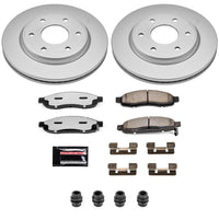 Power Stop 05-07 Infiniti QX56 Front Z36 Coated Truck & Tow Brake Kit