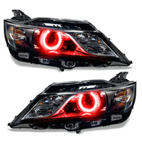Oracle 14-17 Chevrolet Impala LED Projector Headlight Halo Kit - Red