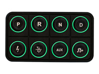 AEM EV 8 Button Keypad CAN Based Programmable Backlighting