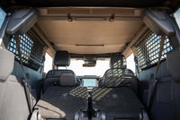 DV8 21-24 Ford Bronco 2-Door Rear Window Pocket Molle Panels