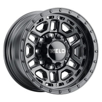 Weld Off-Road Crux 22x10in / 6x135 BP / ET -18 / 106.1mm Bore - Satin Black Wheel
