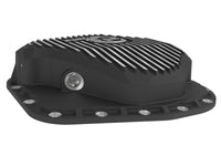 aFe POWER Pro Series Rear Diff Cover Black w/ Machined Fins Ford F-250/350 23-26 (Sterling 11.6)