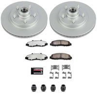 Power Stop 97-00 Ford F-150 Front Z36 Coated Truck & Tow Brake Kit
