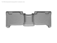 WeatherTech 04+ GMC Canyon Ext Cab Rear FloorLiner - Grey