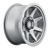 ICON Rebound Pro 17x8.5 / 5x5.5 / 0mm / 4.75in BS Titanium Wheel