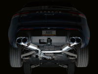 AWE Tuning 19-21 Porsche Macan 3.0T/2.9TT Touring Edition Cat-Back Exhaust w/ Chrome Silver Tips
