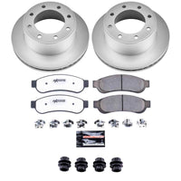Power Stop 10-12 Ford F-250 Super Duty Rear Z36 Coated Truck & Tow Brake Kit