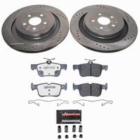 Power Stop 19-24 Ford Edge Rear Z36 Truck & Tow Brake Kit