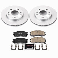 Power Stop 95-05 Chrysler Sebring Front Z23 Coated Brake Kit