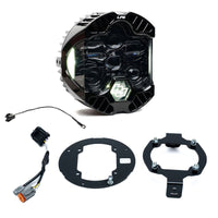 Baja Designs Harley D 22+ Low Rider ST- No Cut- DOT LP6 LED Headlight Kit DRL - White