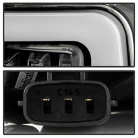 Spyder 05-21 Nissan Frontier Clear Light Bar LED Tail Lights - Black (ALT-YD-NF05AP-GR-LED-BK)