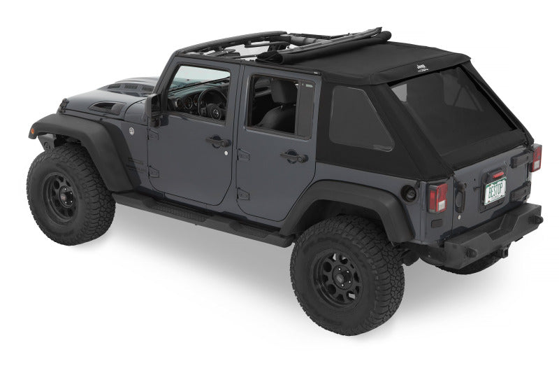 Bestop 07-18 Jeep Wrangler JK 4-Door Jeep Trektop (Black Diamond)