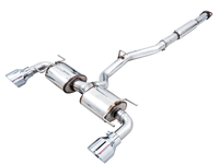 AWE Tuning Subaru BRZ/ Toyota GR86/ Toyota 86 Touring Edition Cat-Back Exhaust- Chrome Silver Tips