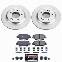 Power Stop 18-20 Hyundai Elantra GT Rear Z23 Coated Brake Kit