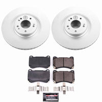 Power Stop 2011 Hyundai Equus Front Z23 Coated Brake Kit