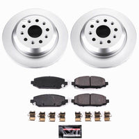 Power Stop 18-25 Jeep Wrangler Rear Z23 Coated Brake Kit