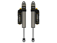 ICON 2021+ Ford F150 2WD 0-1in Lift Rear V.S. 2.5 Alum. Series Shocks Piggyback Res. w/ CDXS - Pair