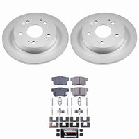 Power Stop 13-15 Acura ILX Rear Z23 Coated Brake Kit