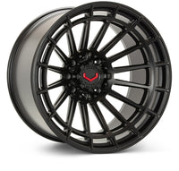 Vossen LCX-01 24x14 - 8x170 - ET75 - Mega Deep - 125.1 - Satin Black Wheel