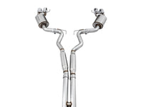 AWE Tuning 2018+ Ford Mustang GT (S550) Cat-Back Exhaust - Touring Edition (Quad Chrome Silver Tips)