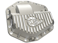 aFe POWER Street Series Front Diff Cover Raw w/ Machined Fins Ford F-250/350 23-26(Dana M235)