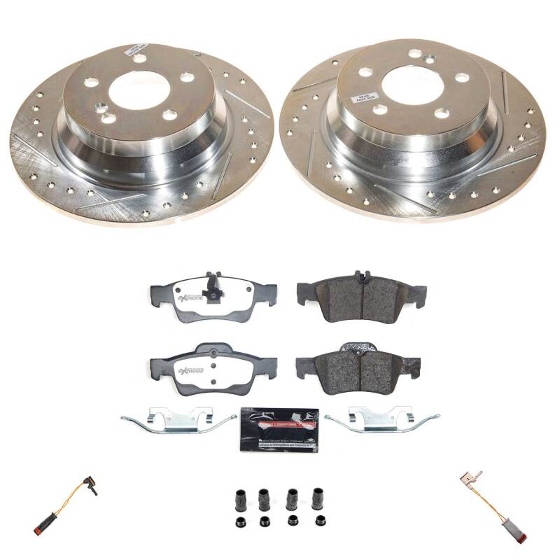 Power Stop 2006 Mercedes-Benz E350 Rear Z26 Truck & Tow Brake Kit
