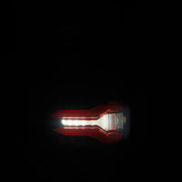 AlphaRex 21-23 Ford F-150 LUXX LED Taillights - Black Red w/ BLIS